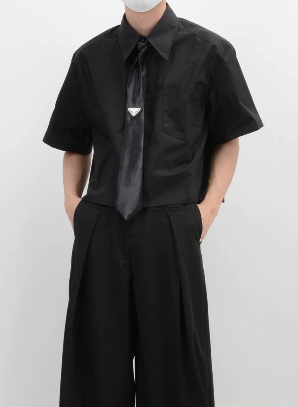 【残りあとわずか】short pocket shirt gm15167