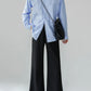button neck stripe shirt gm15794