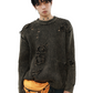 hole knit sweater gm16360