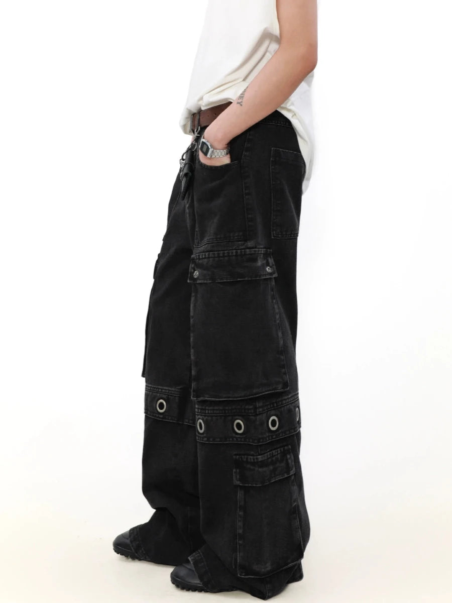 washed black denim gm15816