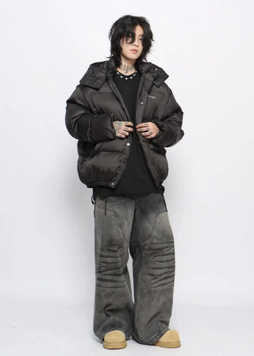 neck warm down jacket gm16341