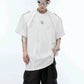 splicing shoulder straps loose senior T-shirt gm15301