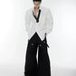 cuff design shoulder pad shirt gm15364