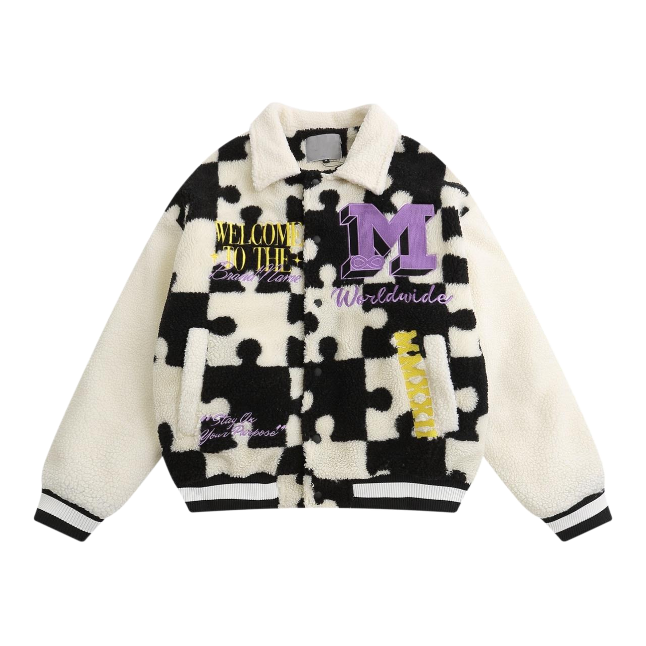 puzzle style jacket  gm15553