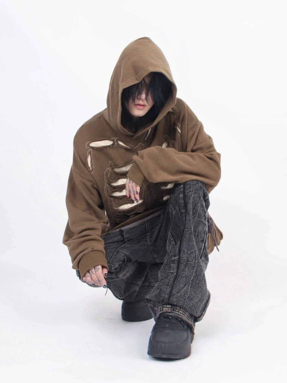 bone style hoodie gm15727