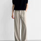 High-Waisted Pleated Wide Leg Trousers Pants gm16626