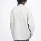 washed zipper sweater gm16245