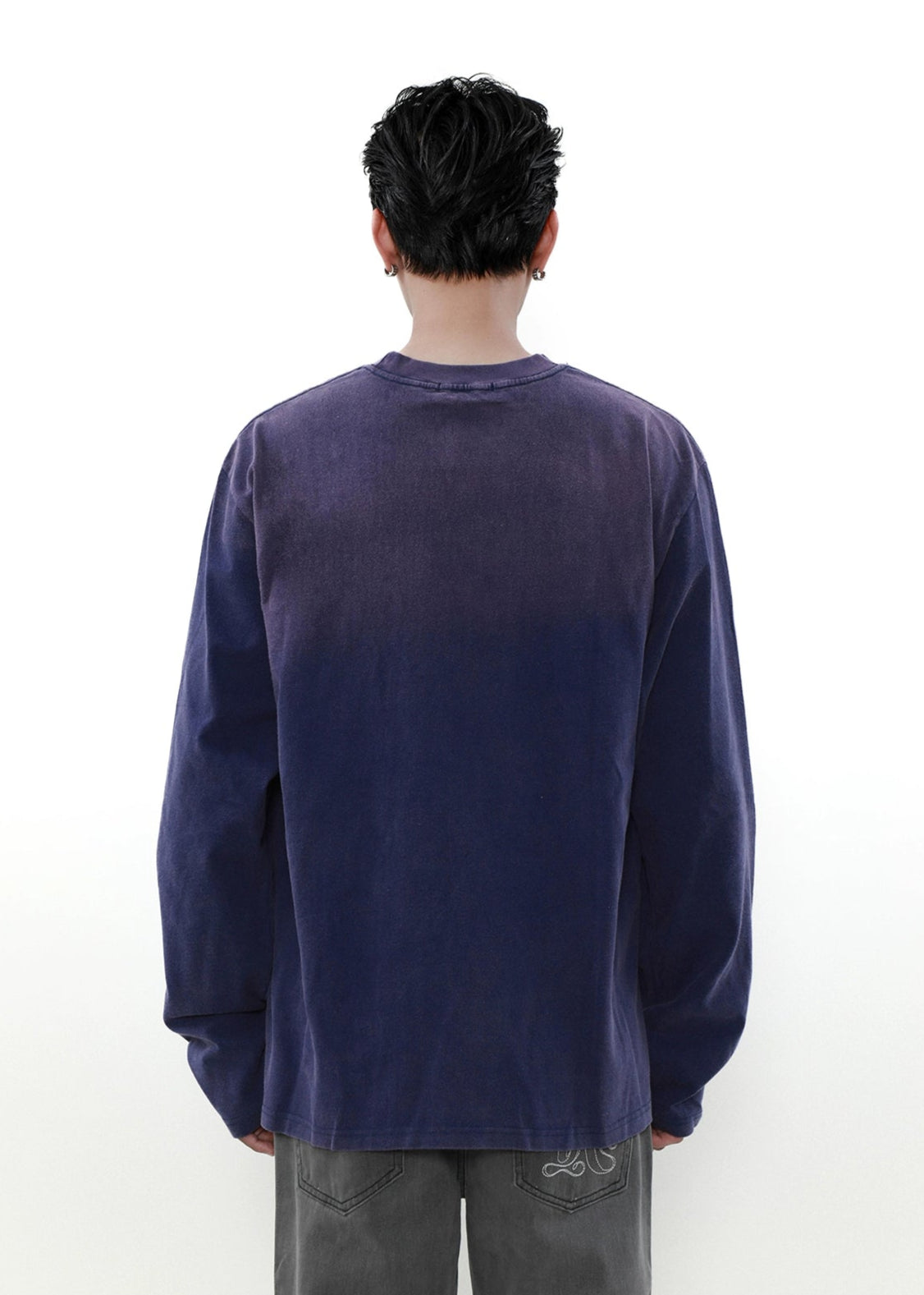 gradient washed T-shirt gm16362