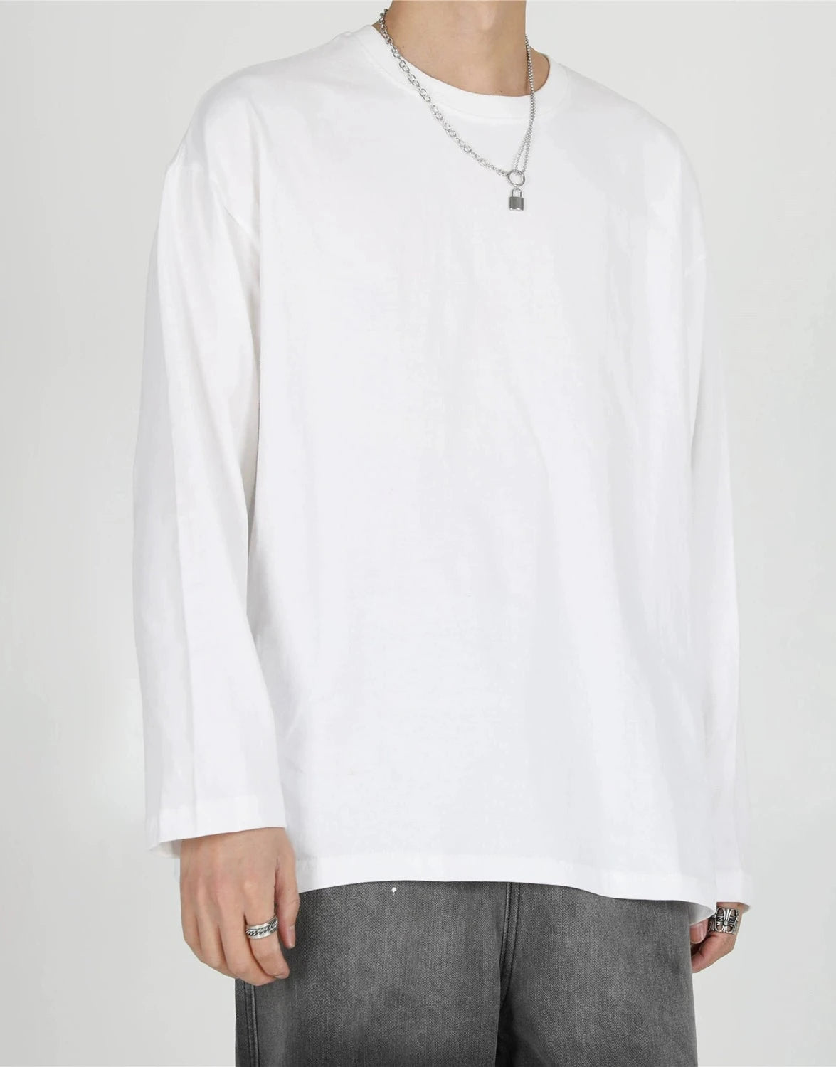 simple long sleeved T shirts gm15435