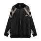design knitted cardigan jacket gm15329