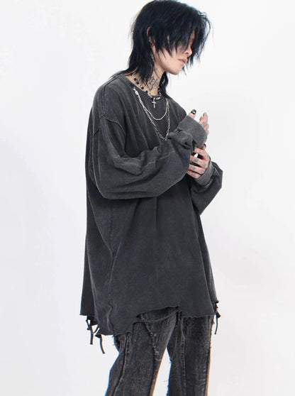autumn trend versatile loose T-shirt gm15324