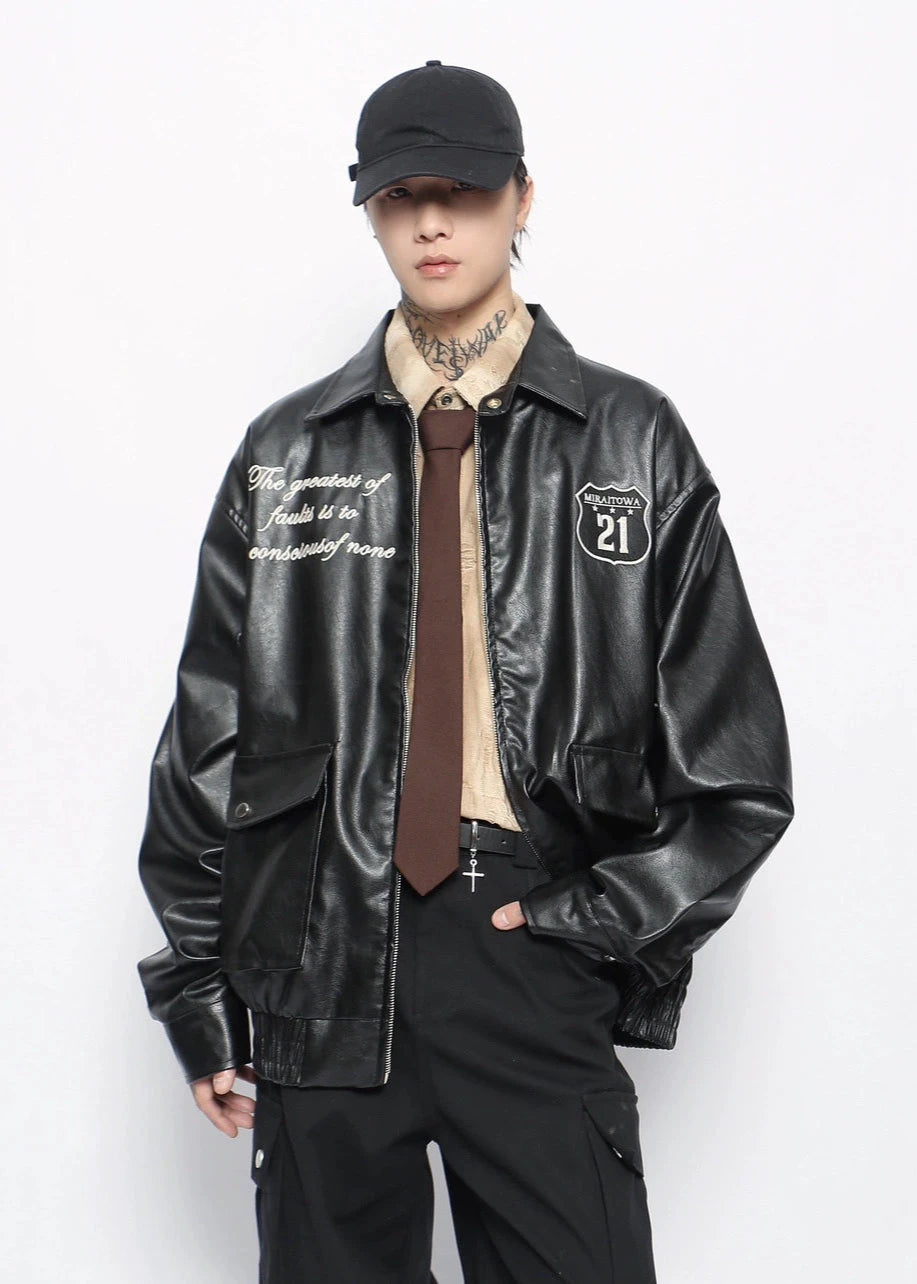 21 leather jacket gm16136