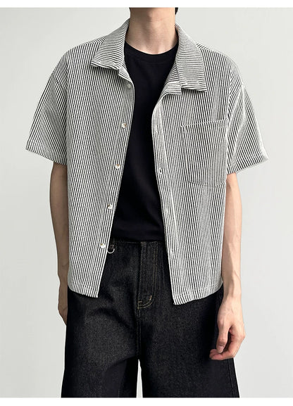 Notched Collar Shirt gm16639