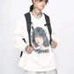 girl print long T-shirt gm16031
