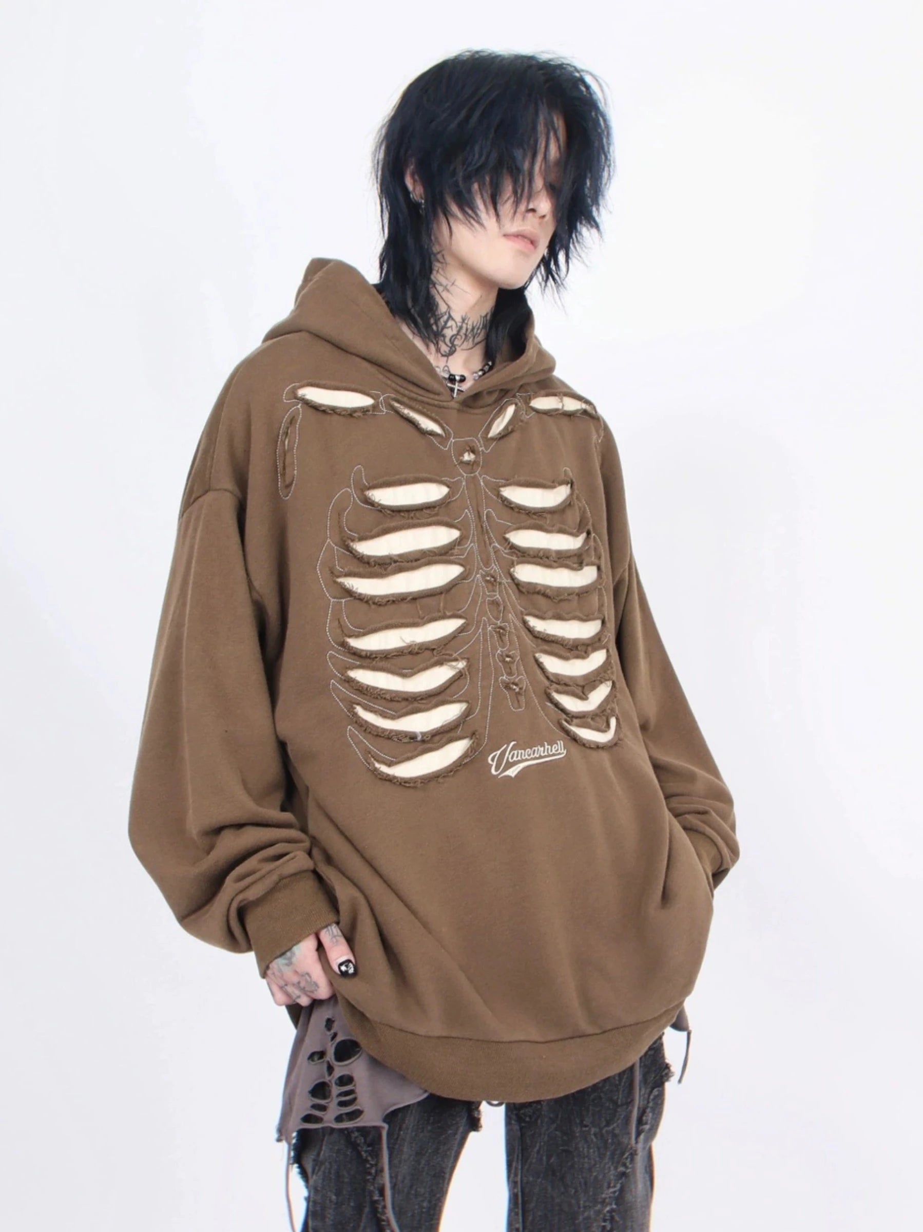 bone style hoodie gm15727