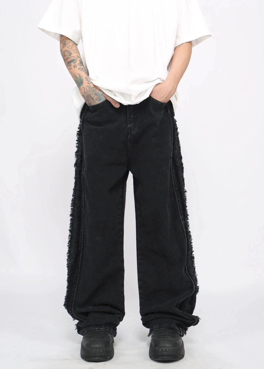 side far denim pants gm15846