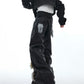 argue cracked leather pants gm16112