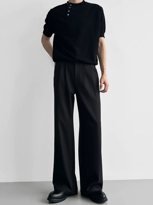 Summer Lightweight Wide Leg Trousers Pants gm16627