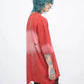 gradient hand cut holes short-sleeved T-shirt gm15322