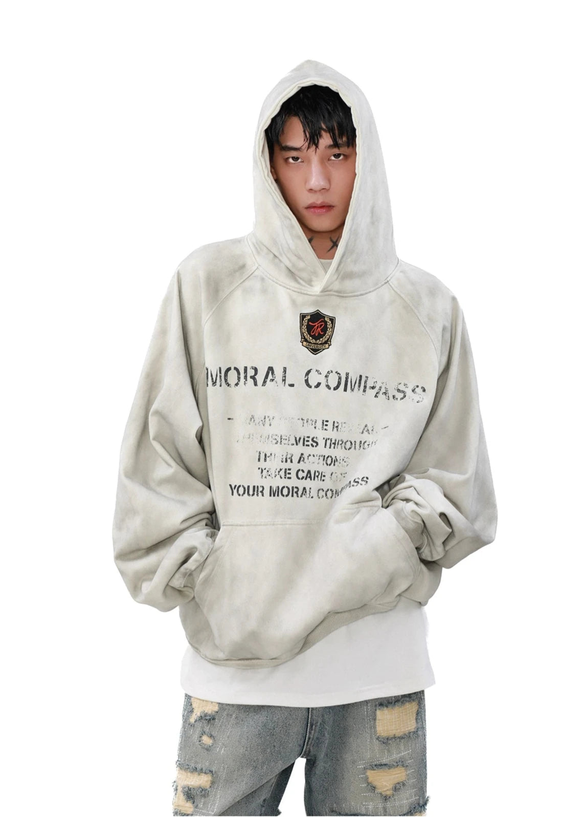 moral compass hoodie gm16074