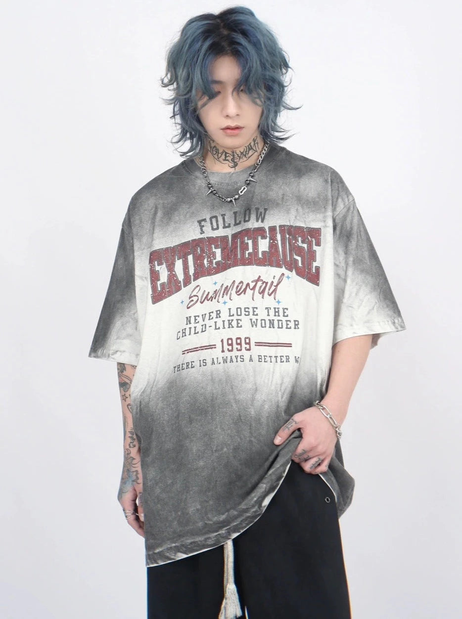 street design half-sleeved T-shirt gm15325