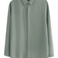 Loose Stylish Satin Shirt gm1942