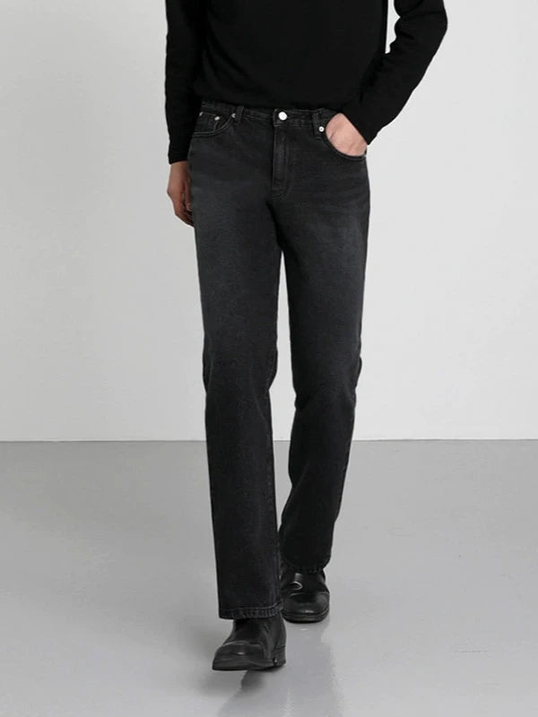 black straight denim gm15720