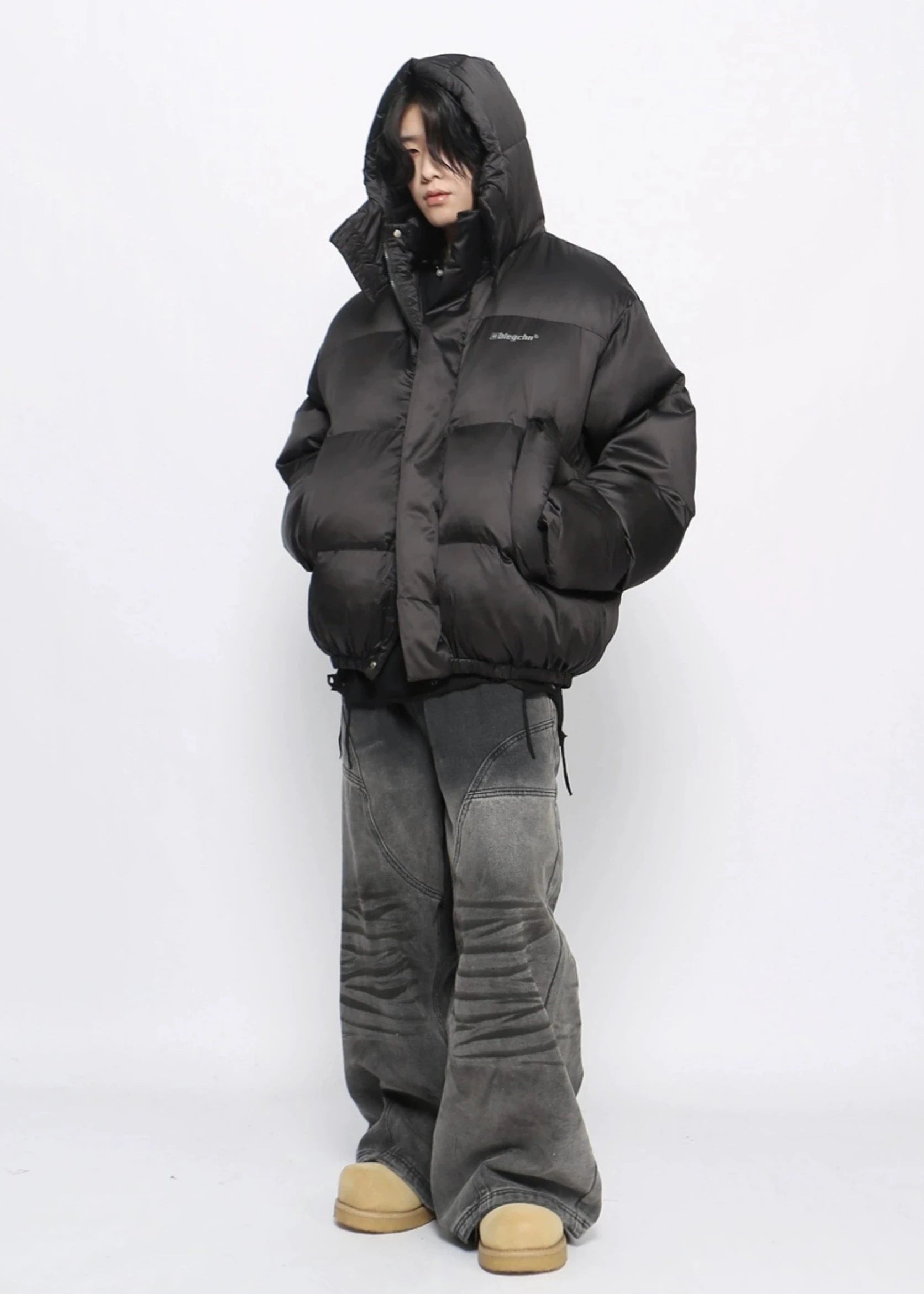 neck warm down jacket gm16341