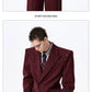 Eyelet Hardware Peaked Lapel Jacket gm16404
