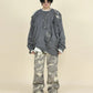 street ripped damage sweater gm15510