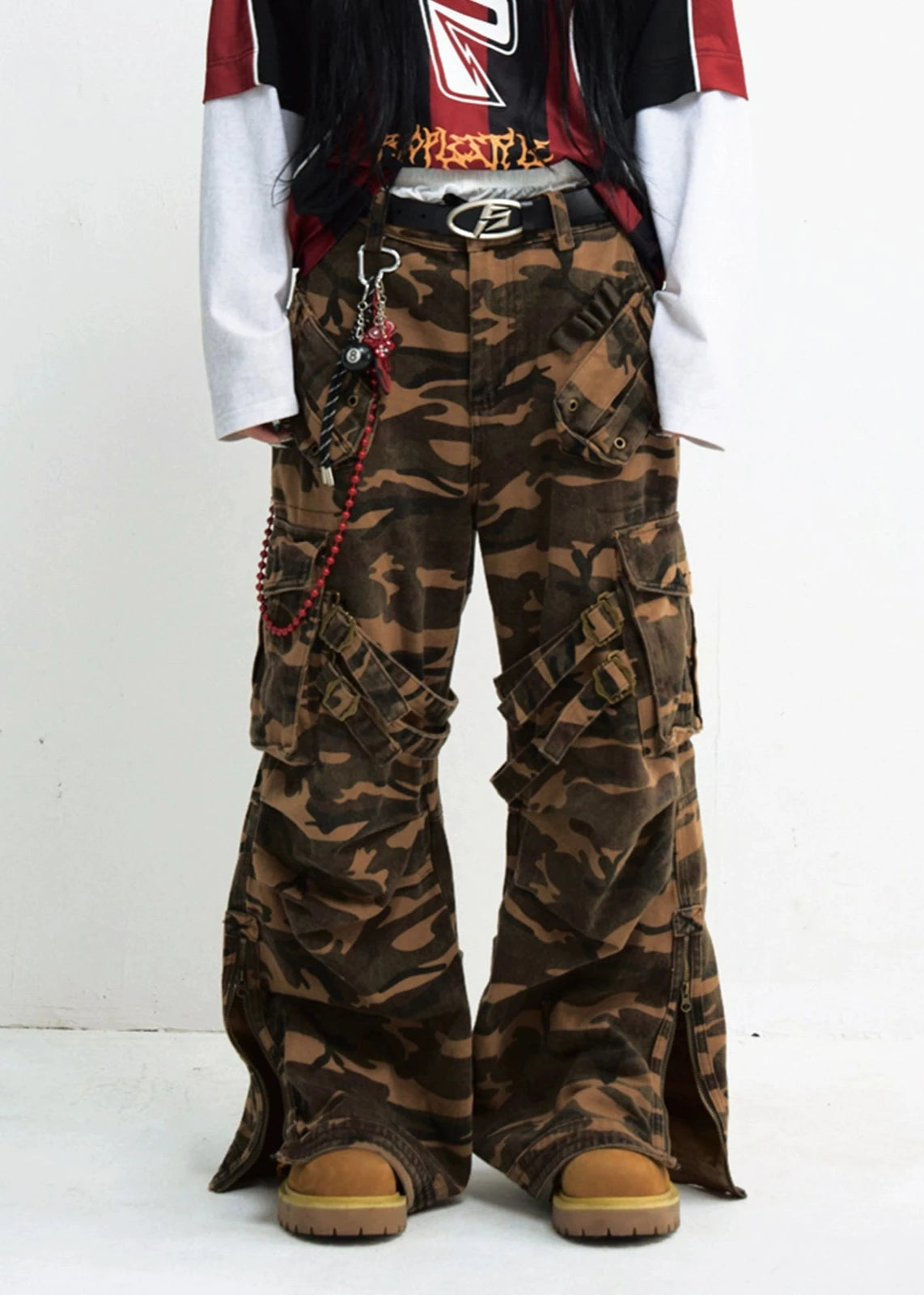 camouflage cargo pants gm16010