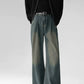 straight-leg floor-length mopping pants gm15381