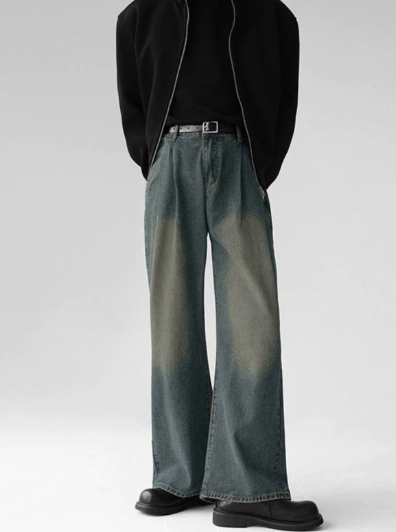 straight-leg floor-length mopping pants gm15381