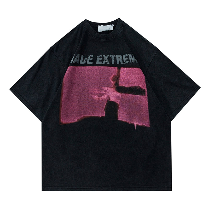 新作【MR NEARLY】star back printed T-shirt gm15522 Tシャツ star back printed T-shirt gm15522 | 【MR NEARLY】韓国メンズ