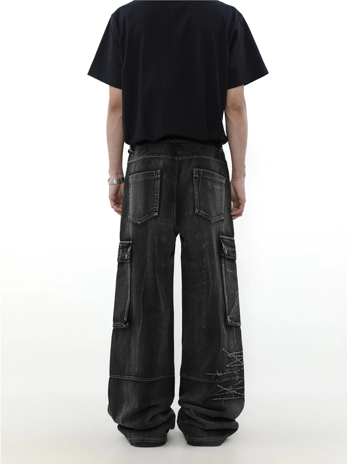 feeling of weight cargo denim gm15791