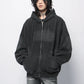 black washed hoodie gm16398