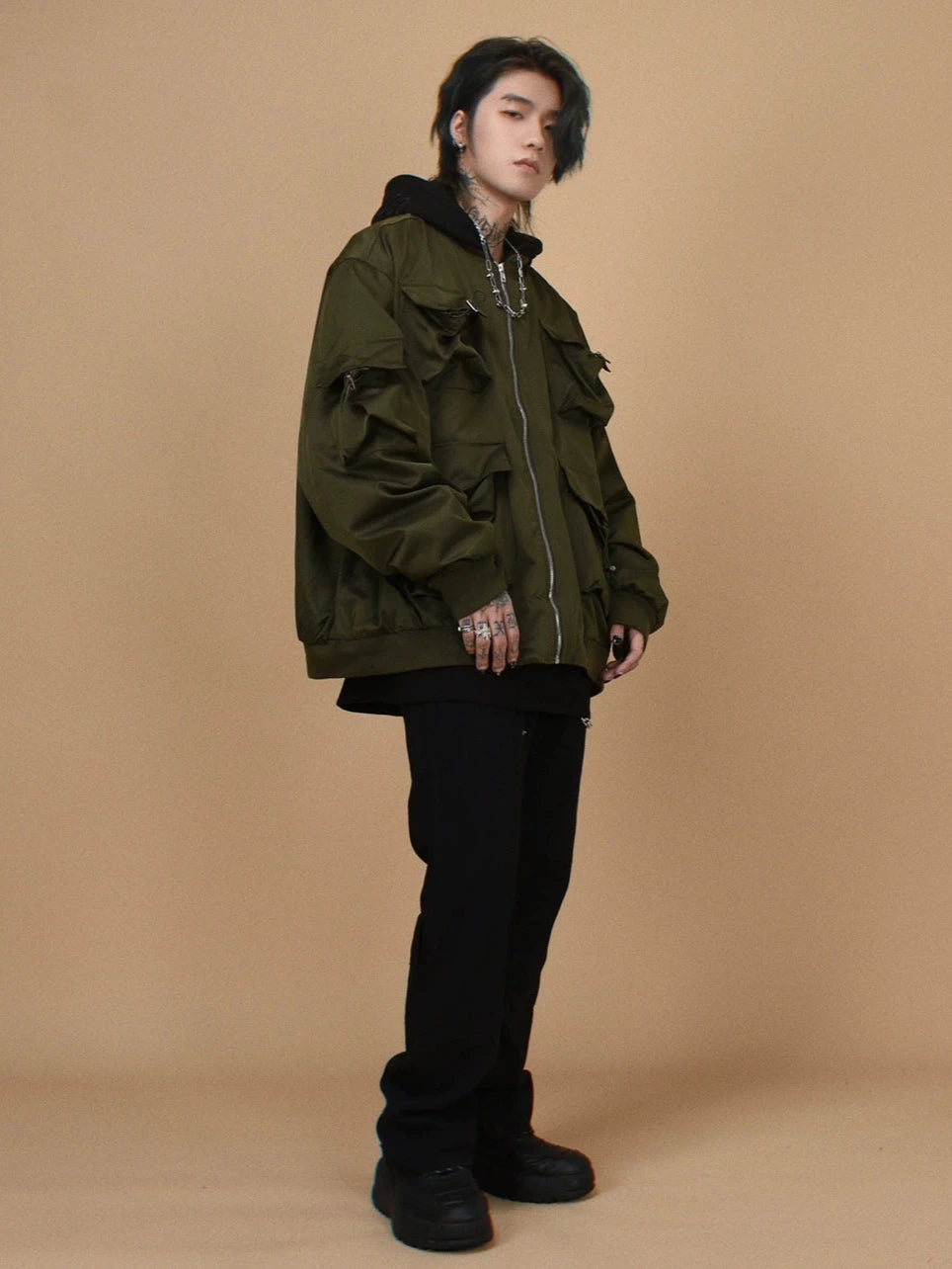 four pockets blouson jacket gm15550