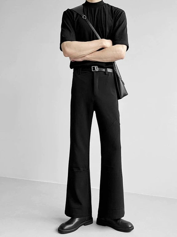 drape pleated casual suit trousers gm15388