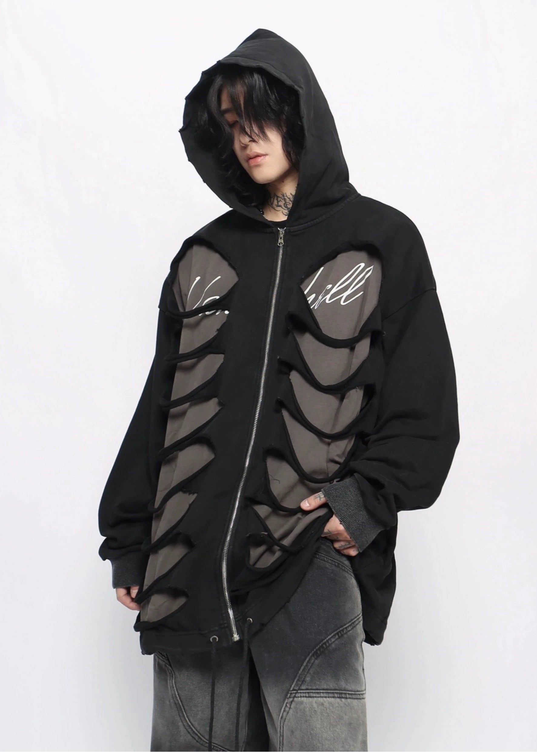 hollow hole hoodie gm16345