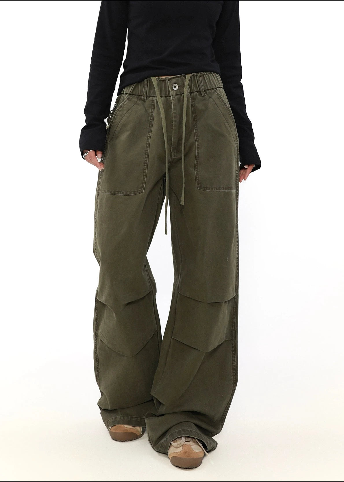 string casual pants gm16051