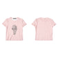Feather Graphic Slim Tshirt gm16435