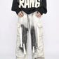 street dirty white cargo pants gm16118