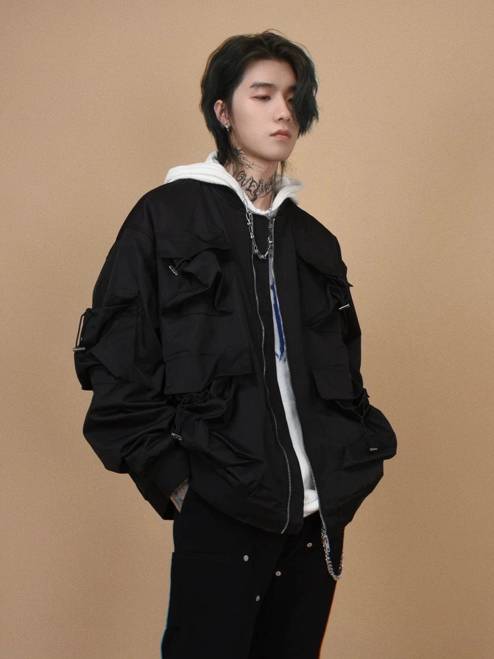 four pockets blouson jacket gm15550