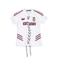 Lace Up Letter Print Tshirt gm16510