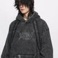 washed velvet hoodie gm16400