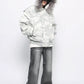 street camouflage fur jacket gm16385
