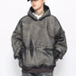 two-piece denim hoodie gm16132