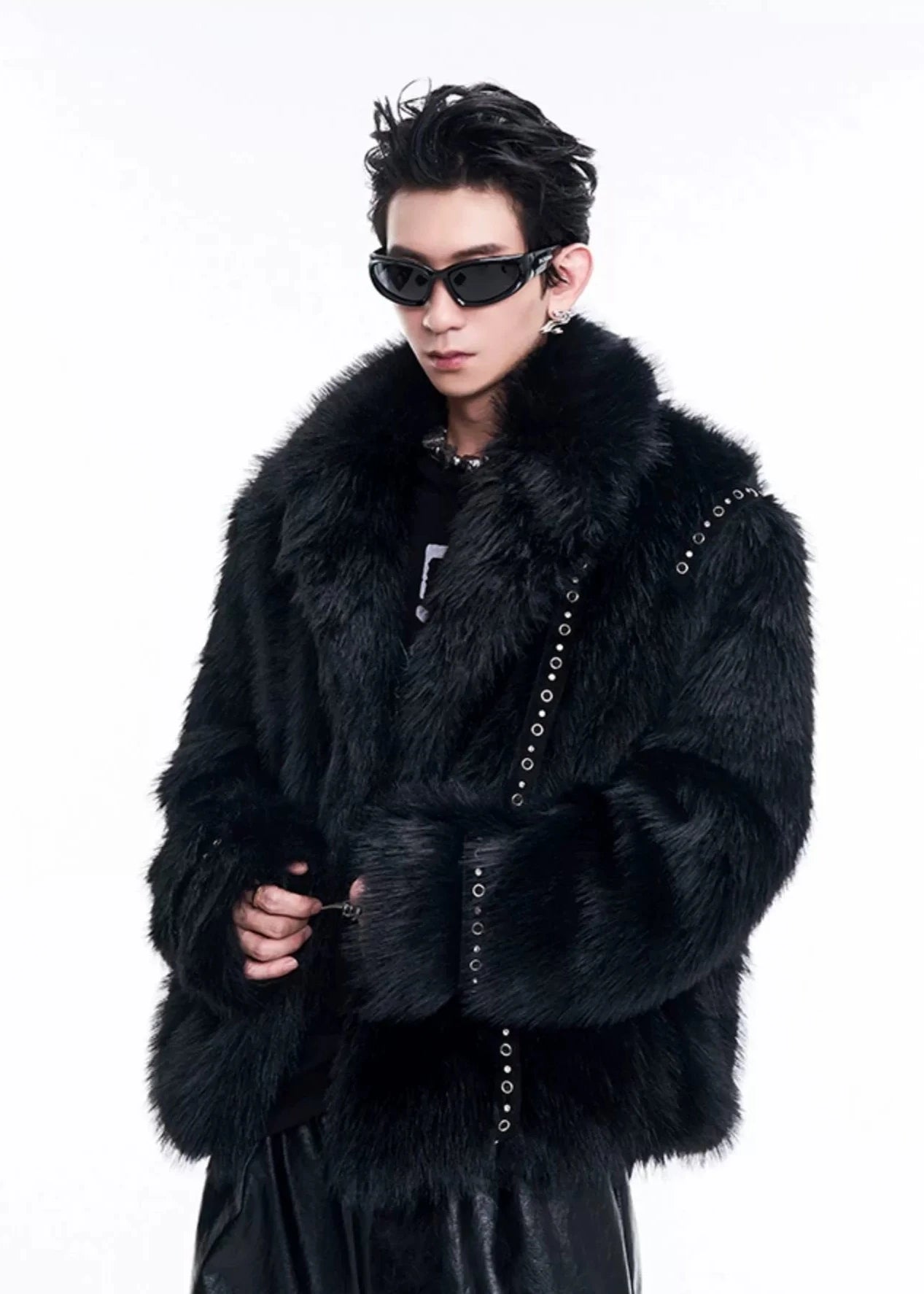 luxury fur coat jacket gm16310