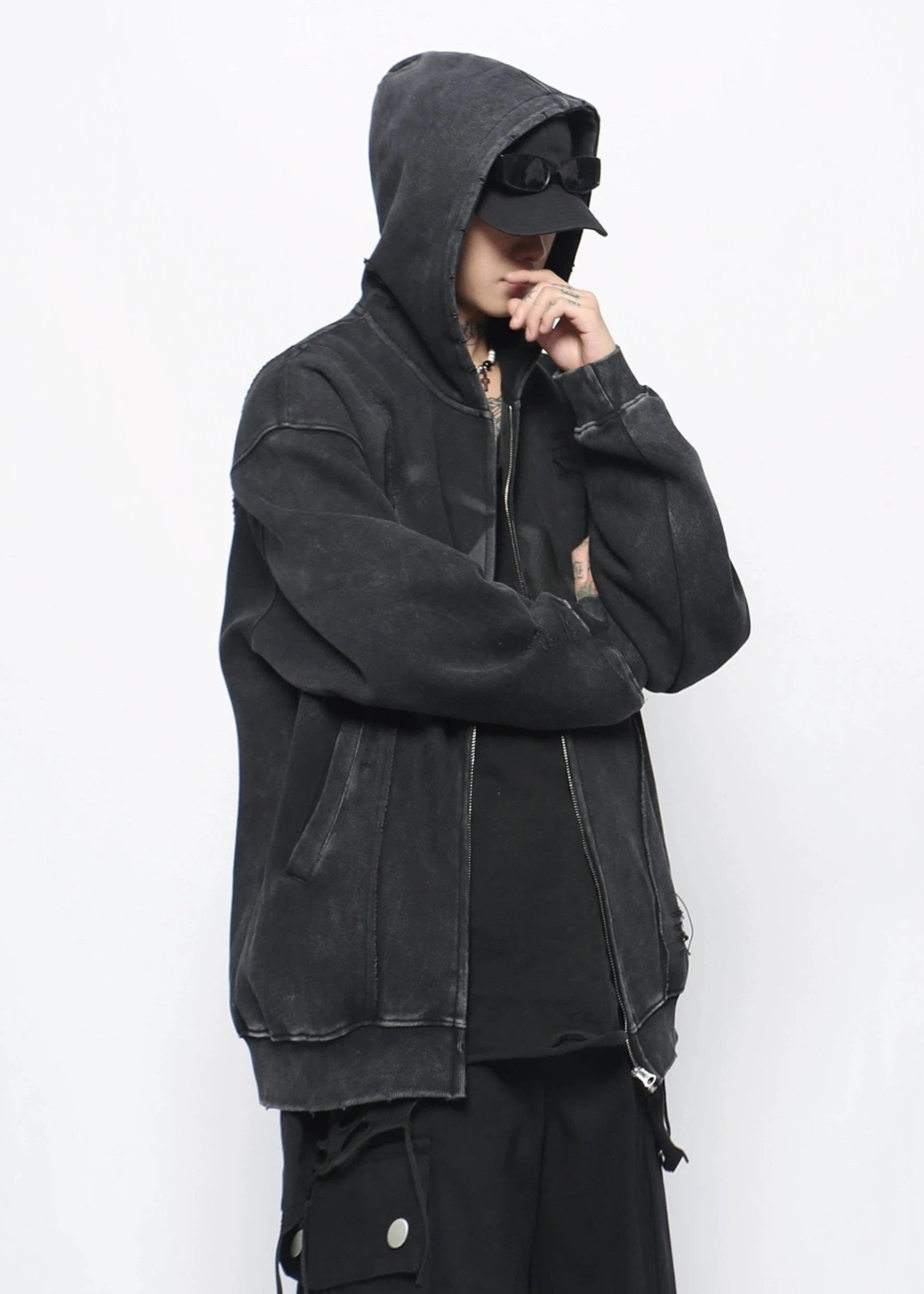 street washed hoodie gm16040