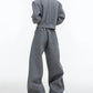 shiny loose sweat pants gm16294